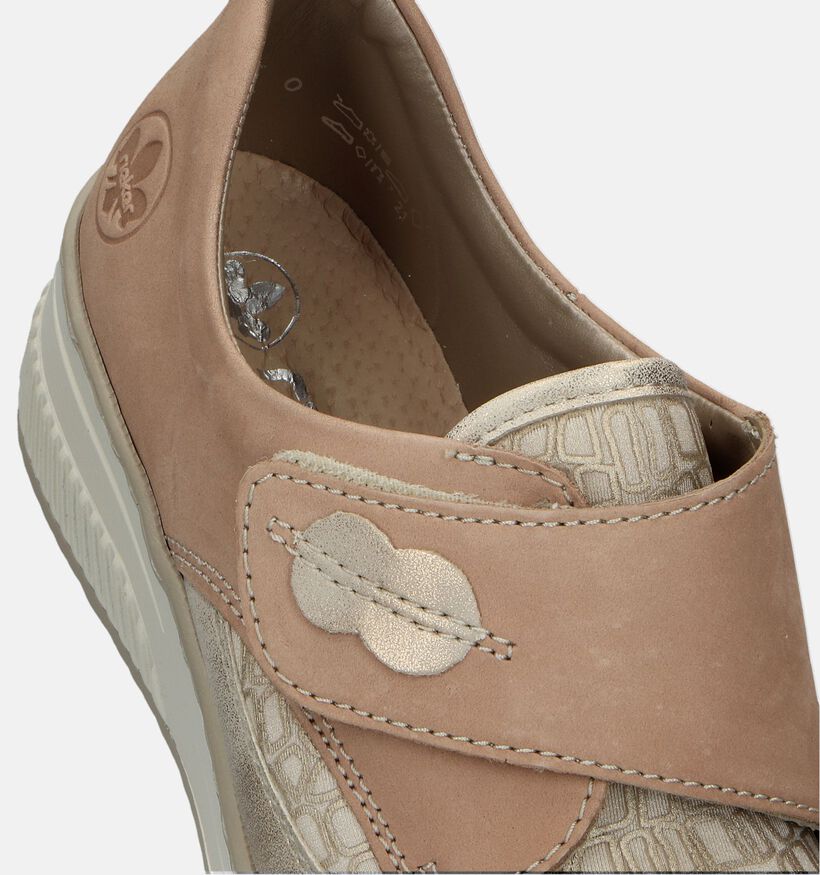 Rieker Beige Instappers voor dames (335516)