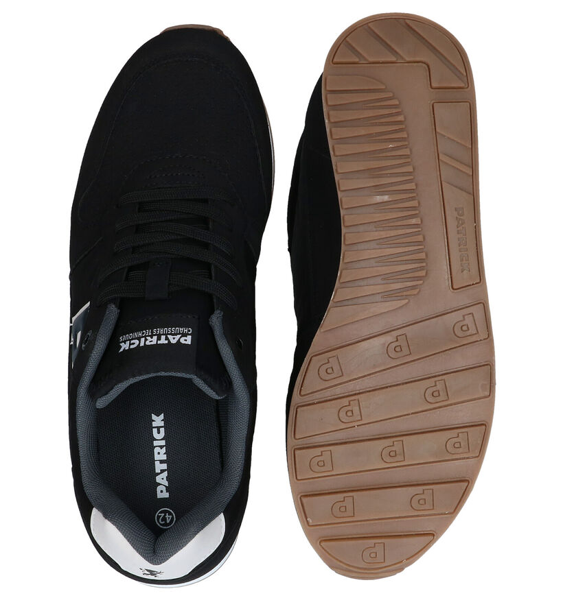Patrick Vegan Zwarte Sneakers in stof (291122)