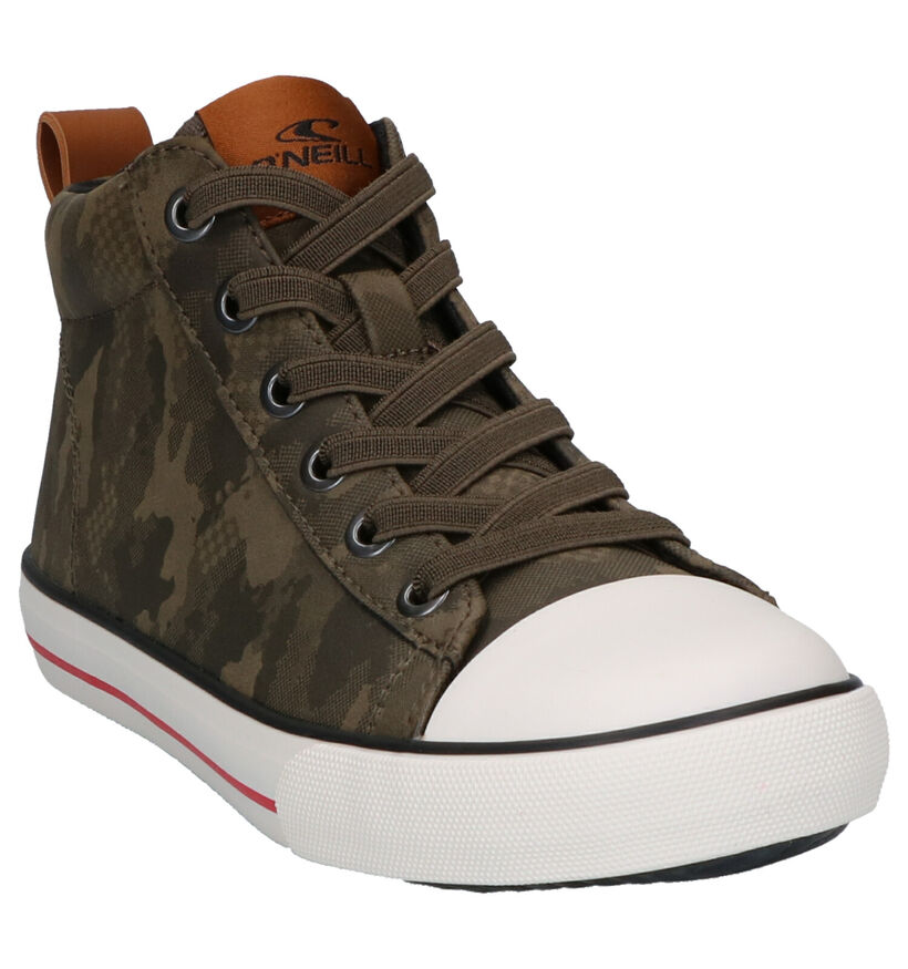 O'Neill Benny Kaki Hoge Sneakers in kunstleer (256133)