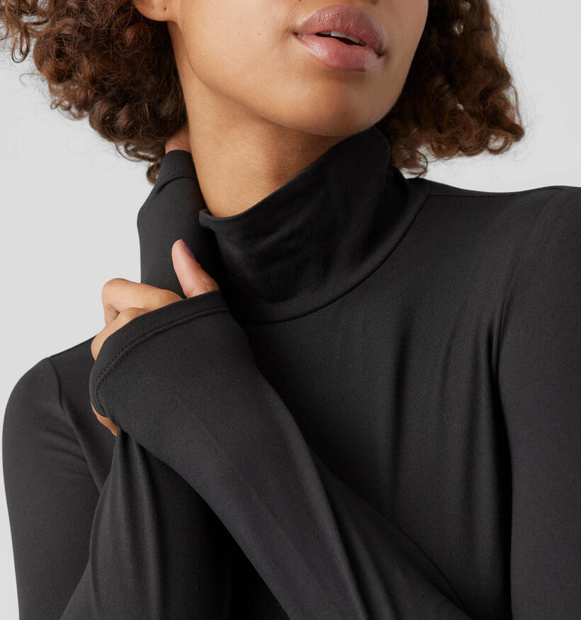 Vero Moda Ina Bruin T-shirt met Rolkraag (318490)