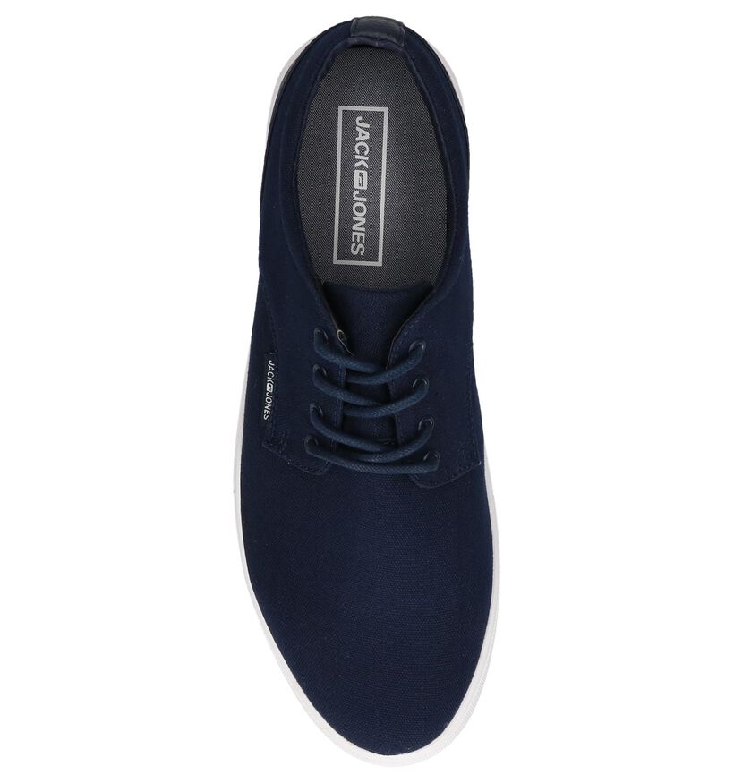 Donkerblauwe Sneakers Jack & Jones Nimbus in stof (240961)