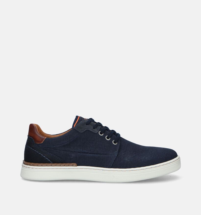 Bullboxer Chaussures à lacets en Bleu foncé pour hommes (348874) - pour semelles orthopédiques