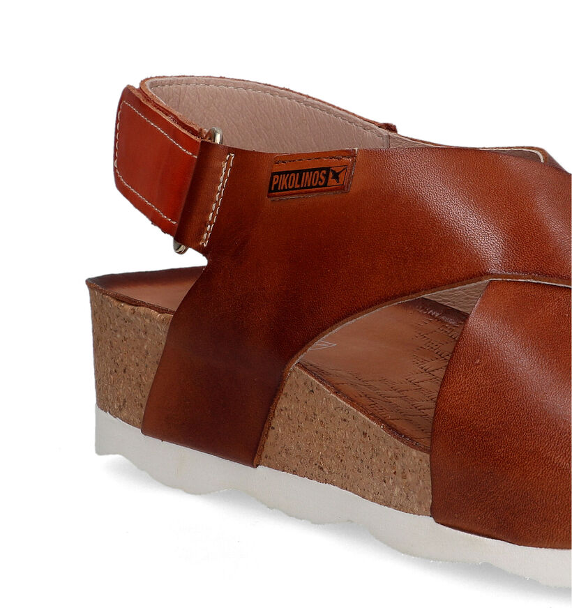 Pikolinos Mahon Cognac Sandalen voor dames (323306)