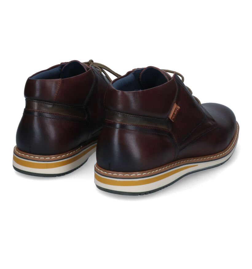 Pikolinos Avila Bruine Hoge schoenen voor heren (329628) - geschikt voor steunzolen