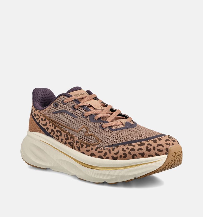 Tamaris Bruine Veterschoenen voor dames (376671) - geschikt voor steunzolen
