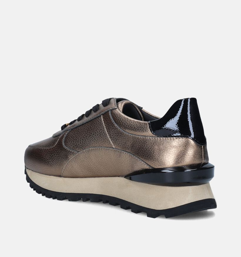 Nathan-Baume Baskets casual en Marron pour femmes (348018) - pour semelles orthopédiques