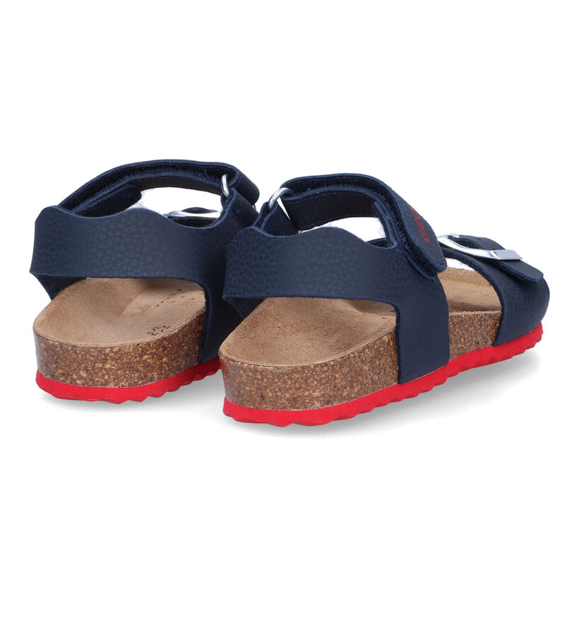 Geox Ghita Blauwe Sandalen in kunstleer (303740)