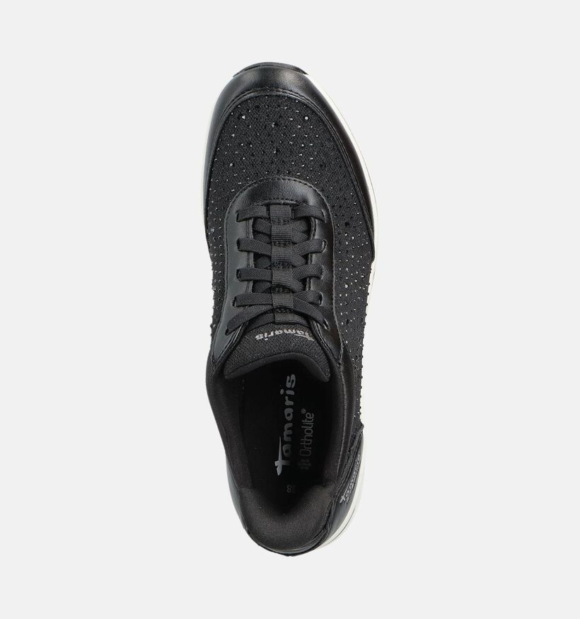 Tamaris Chaussures à lacets en Noir pour femmes (360622) - pour semelles orthopédiques