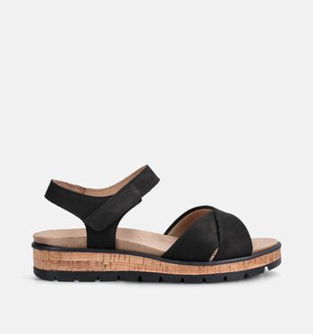 Solemade Sandalen Zwart