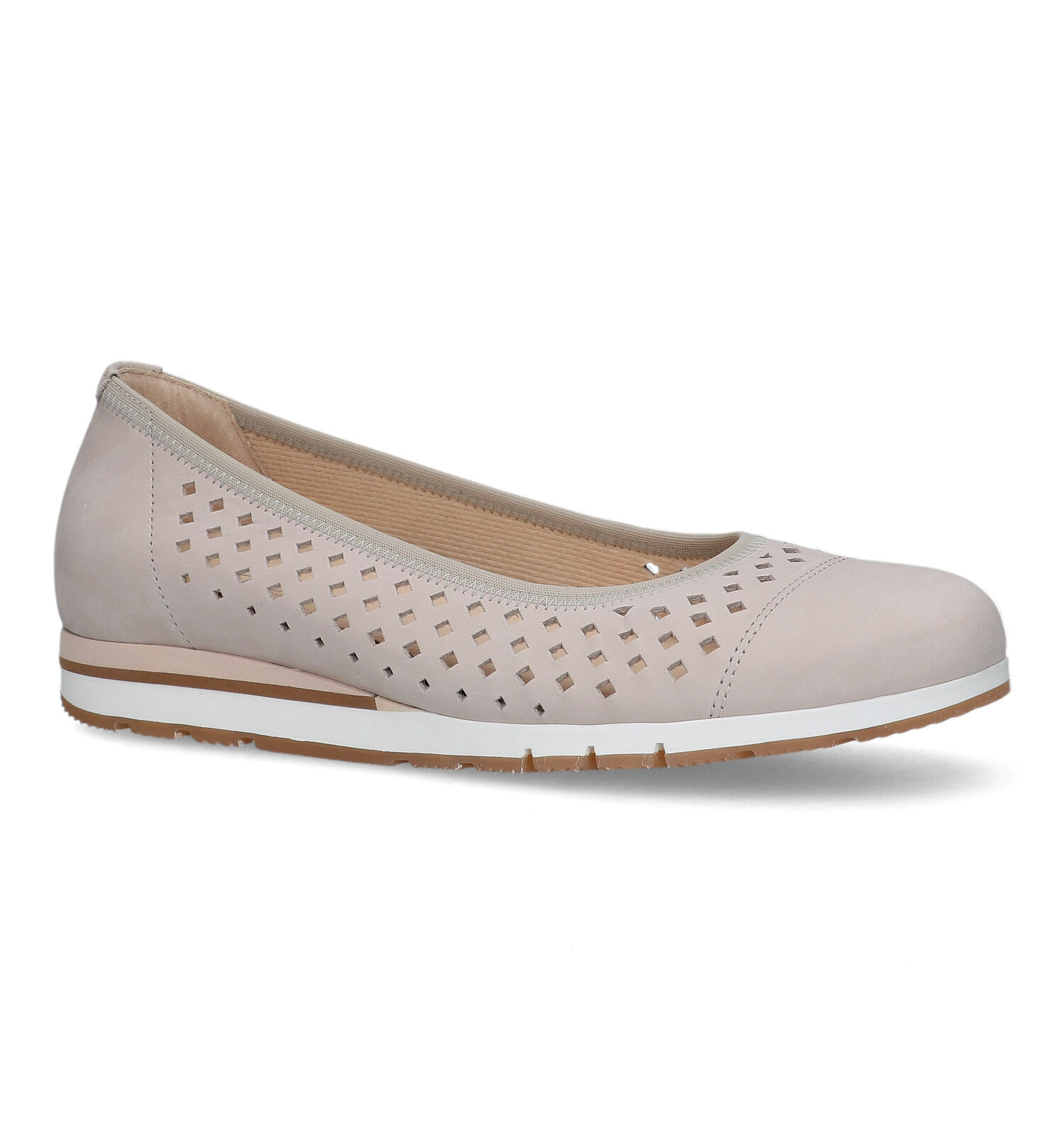 Gabor Comfort Beige Ballerina s Dames Lage schoenen Online op