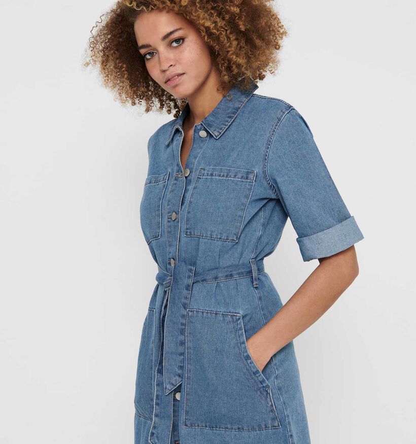 JDY Athena Robe en jean en Bleu (313394)