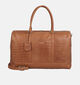 Burkely Colbie Leren Weekendtas Cognac voor dames (362980)