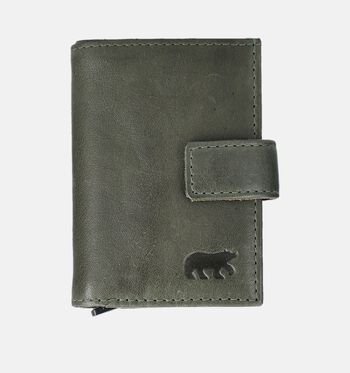 Bear Design Portemonnees Zwart/Geel/Cognac/Bruin/Rood/Groen