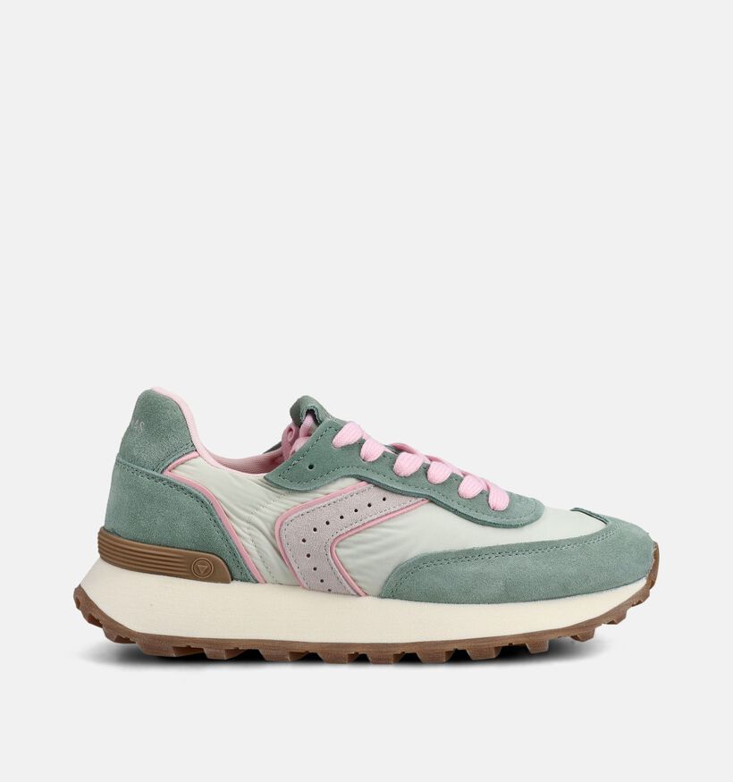 Verbenas Clodette Tessali Lichtgroene Sneakers voor dames (372922) - geschikt voor steunzolen