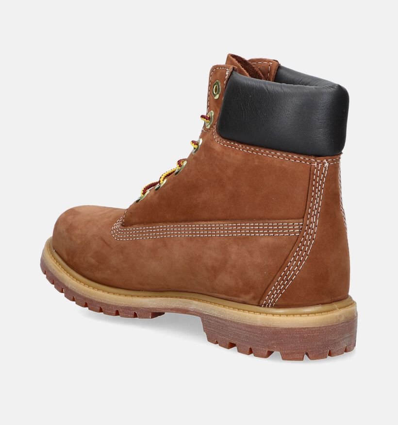 Timberland 6IN Premium Bottines en Brun pour femmes (346047) - pour semelles orthopédiques