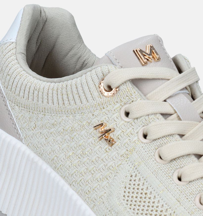 Mexx Nina Baskets en Beige pour femmes (337408) - pour semelles orthopédiques