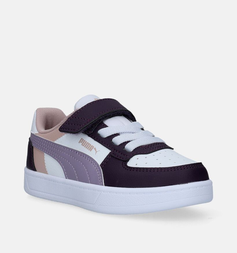 Puma Caven 2.0 Block Baskets en Mauve pour filles (343147) - pour semelles orthopédiques