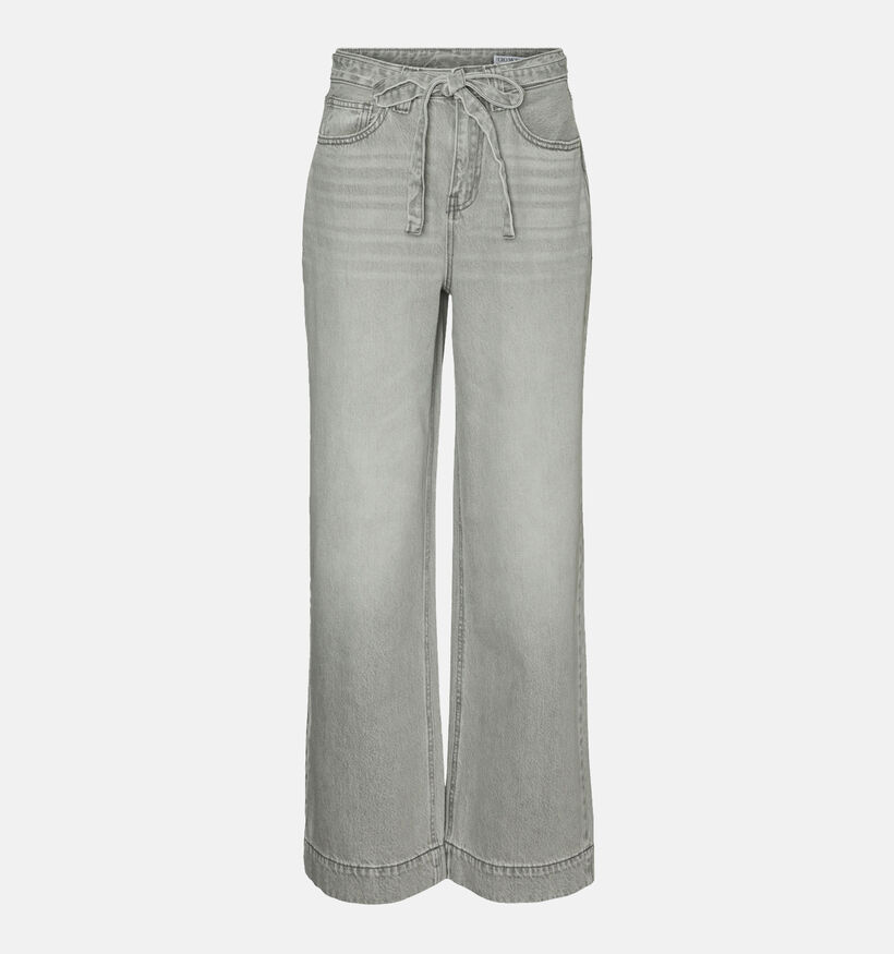 Vero Moda Kathy Grijze Wide leg jeans L30 voor dames (352105)