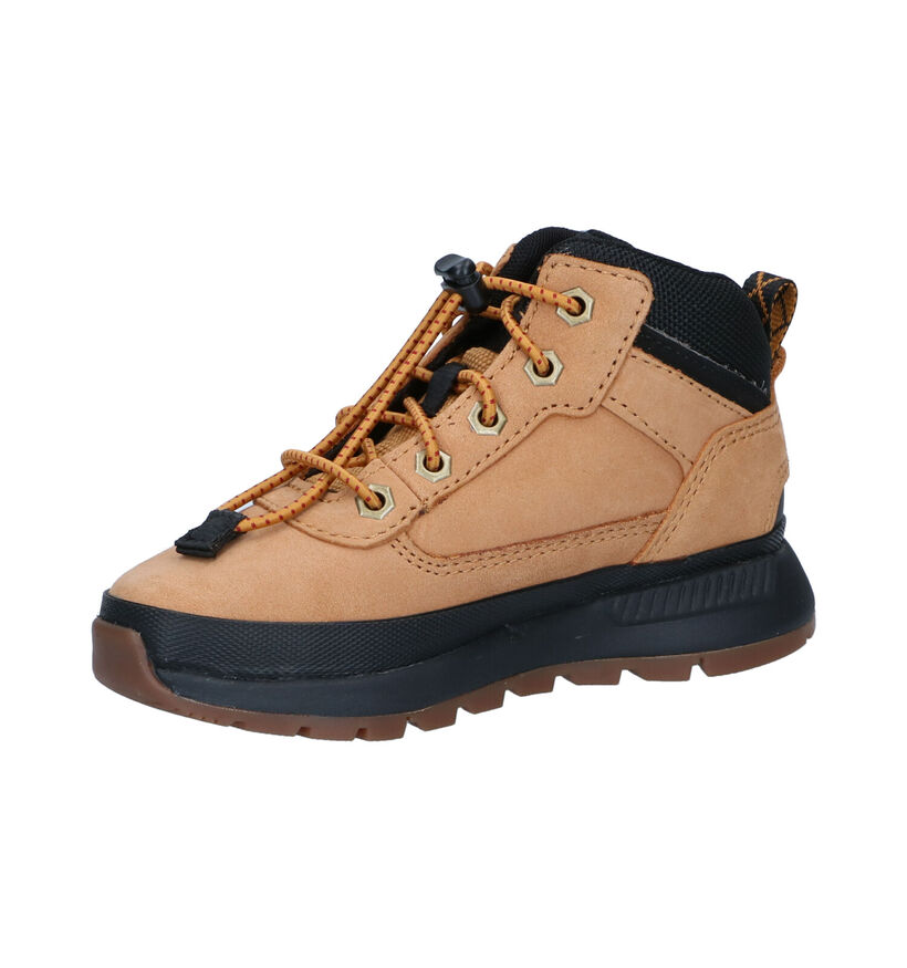 Timberland Field Tracker Bottines en Naturel pour garçons (293798) - pour semelles orthopédiques