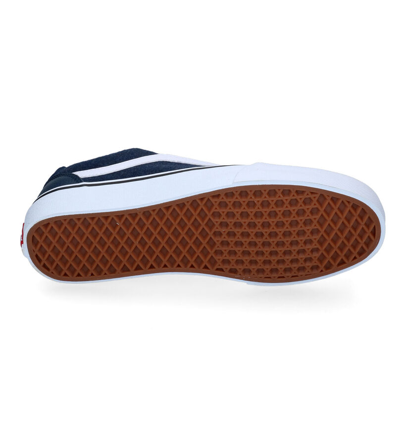 Vans Ward Deluxe Baskets en Bleu pour hommes (300588) - pour semelles orthopédiques