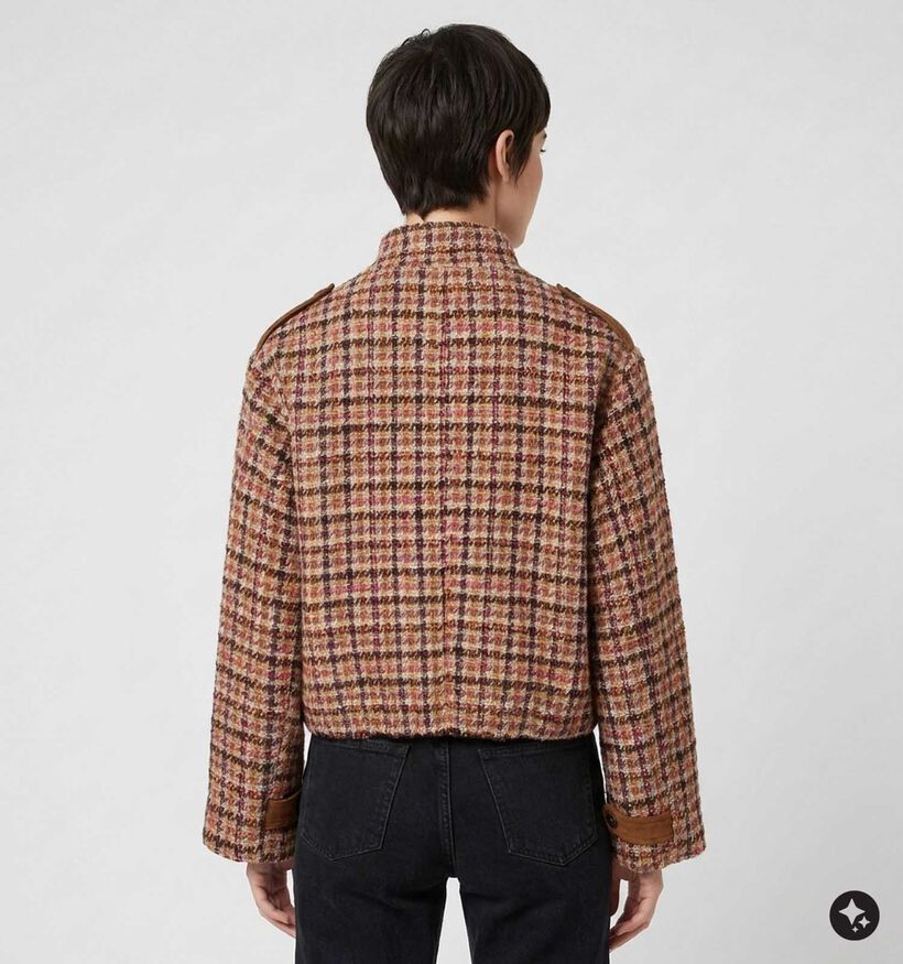 The Korner Manteau court en Marron pour femmes (382187)