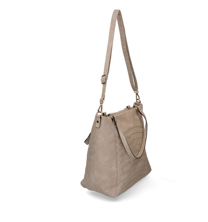 Emily & Noah Hanna Taupe Shopper voor dames (308743)