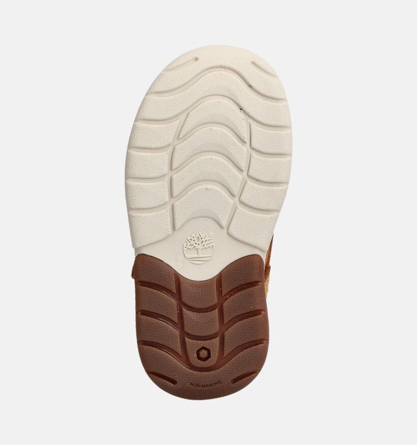 Timberland Toddle Tracks Mis Hook Loop Boots Baskets robustes en Marron pour filles, garçons (359992) - pour semelles orthopédiques