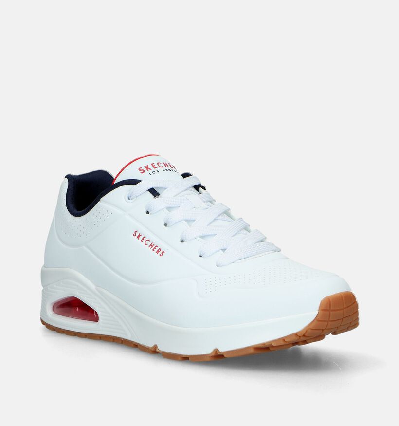Skechers Uno Stand On Air Witte Sneakers voor heren (335553)