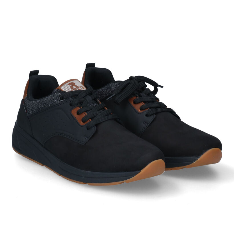 R-Evolution Chaussures confort en Noir pour hommes (317029) - pour semelles orthopédiques