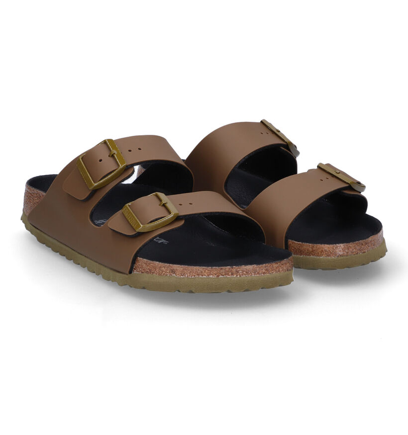 Birkenstock Arizona Zwarte Slippers voor heren (213368)