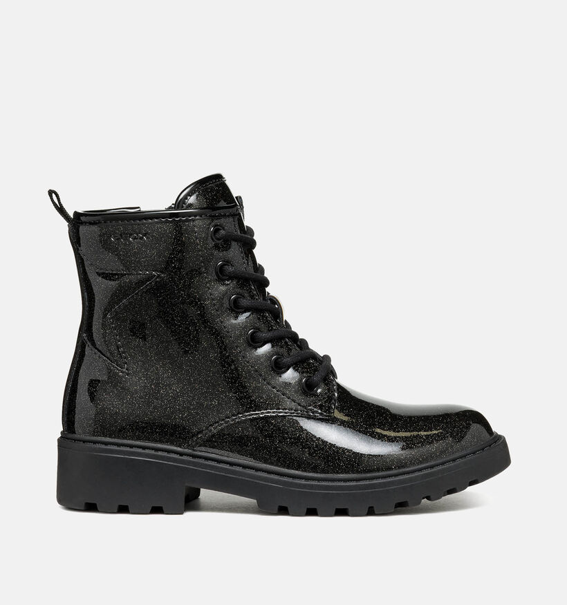 Geox Casey Zwarte Boots voor meisjes (360354) - geschikt voor steunzolen