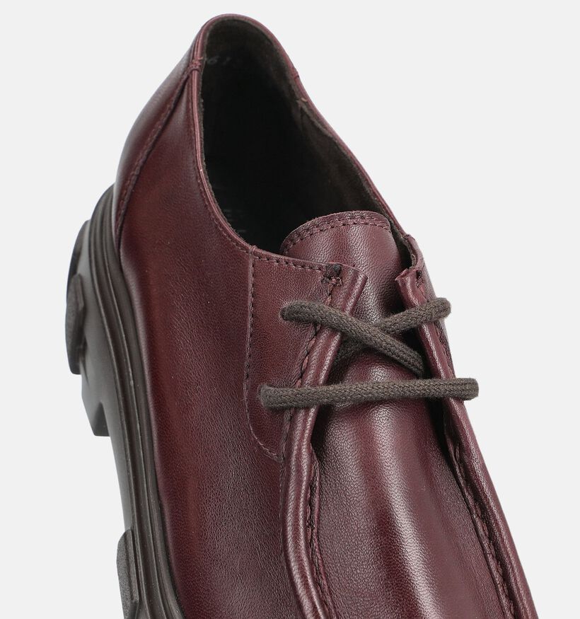 Paul Green Chaussures plates en Bordeaux pour femmes (379777)