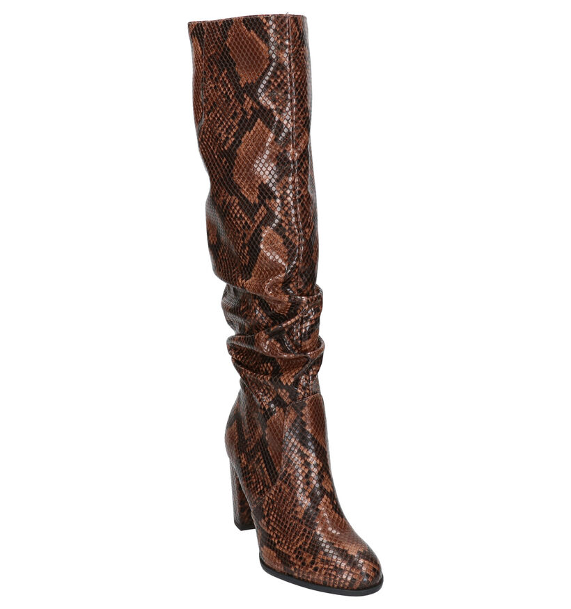 Tamaris TOUCH it Bottes en Marron en simili cuir (257059)