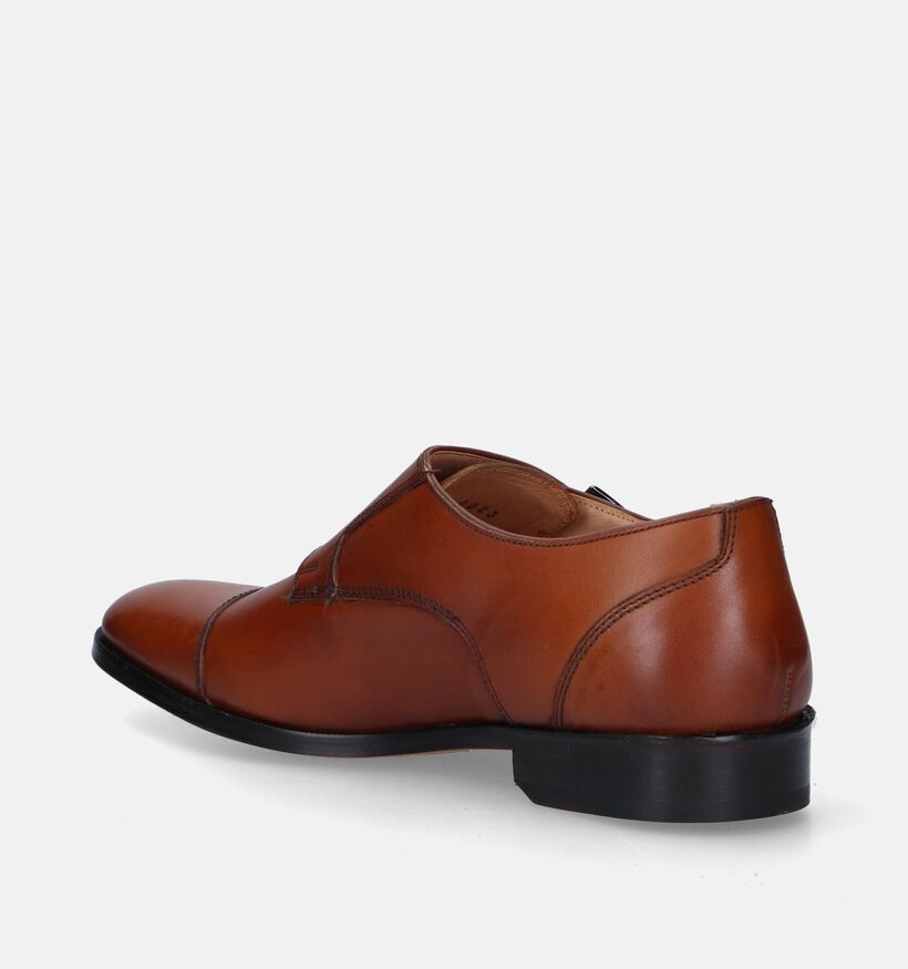 Ambiorix Klass Chaussures avec boucle en Cognac pour hommes (327737)