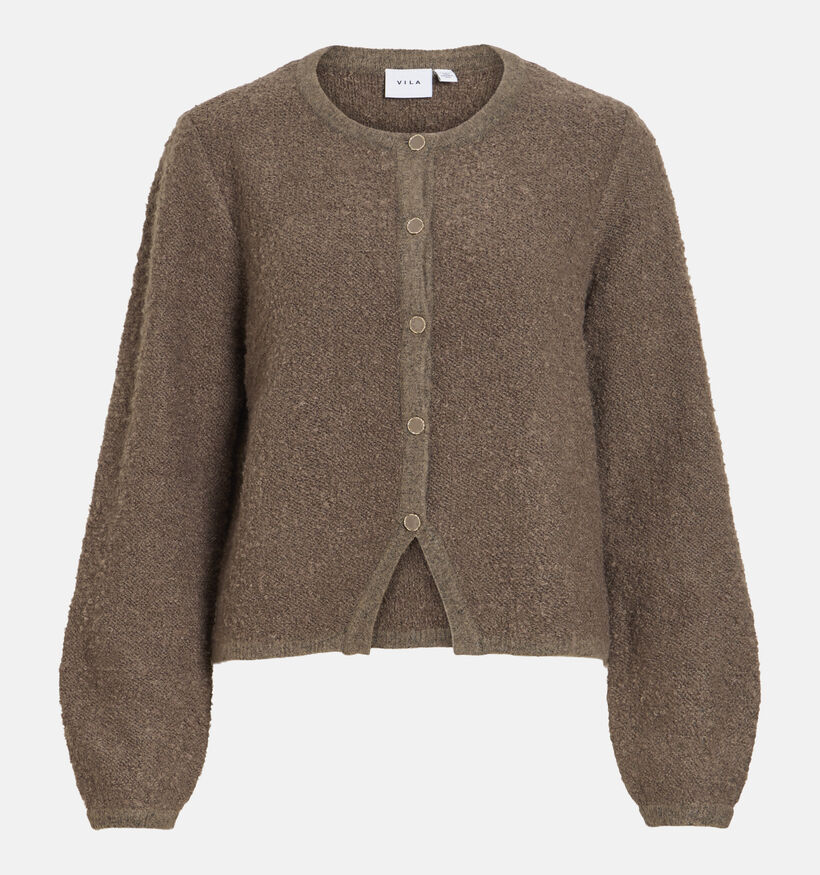 Vila Pigga Gilet en Brun pour femmes (378470)