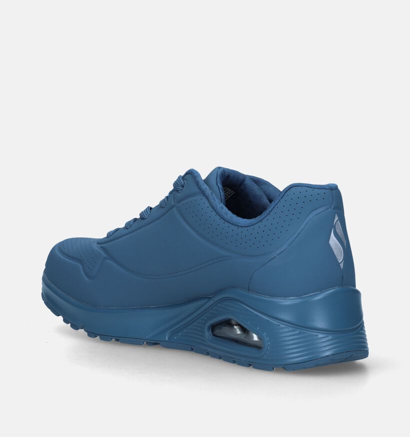 Skechers Uno Stand On Air Zwarte Sneakers voor dames (361783) - geschikt voor steunzolen