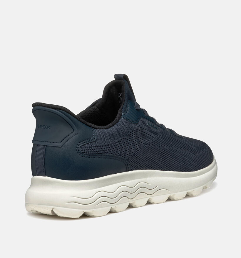 Geox Spherica Plus Slip-ons en Bleu pour femmes (368145) - pour semelles orthop&eacute;diques