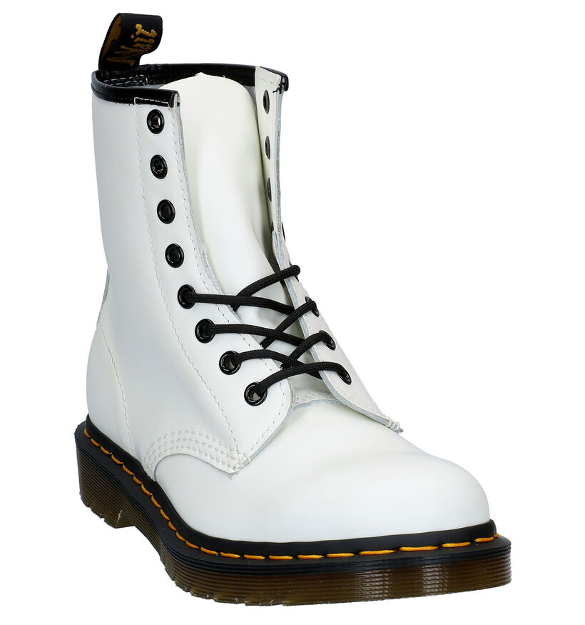 Dr. Martens 1460 Witte Boots voor dames (334973) - geschikt voor steunzolen