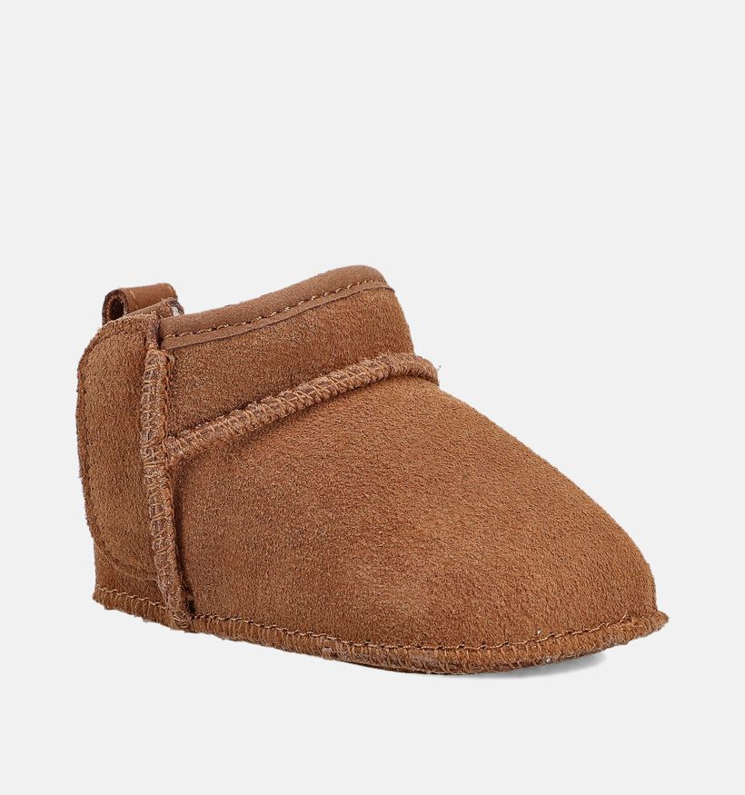 UGG Baby Classic Ultra Mini Cognac Babyschoenen voor jongens, meisjes (372320)