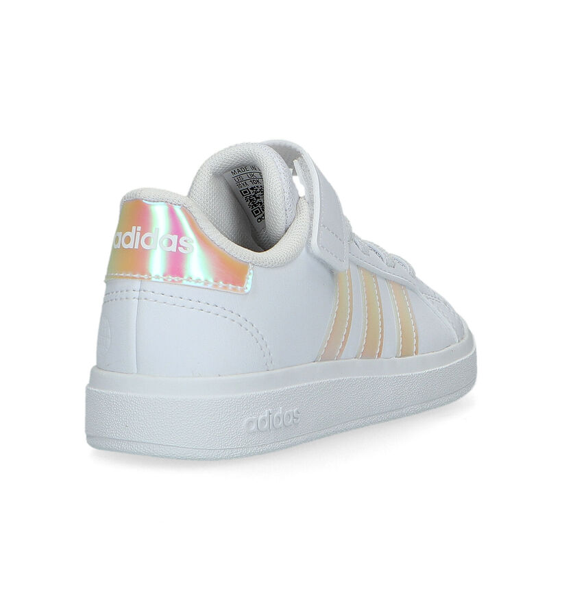 adidas Grand Court 2.0 EL Witte Sneakers voor meisjes (324671)