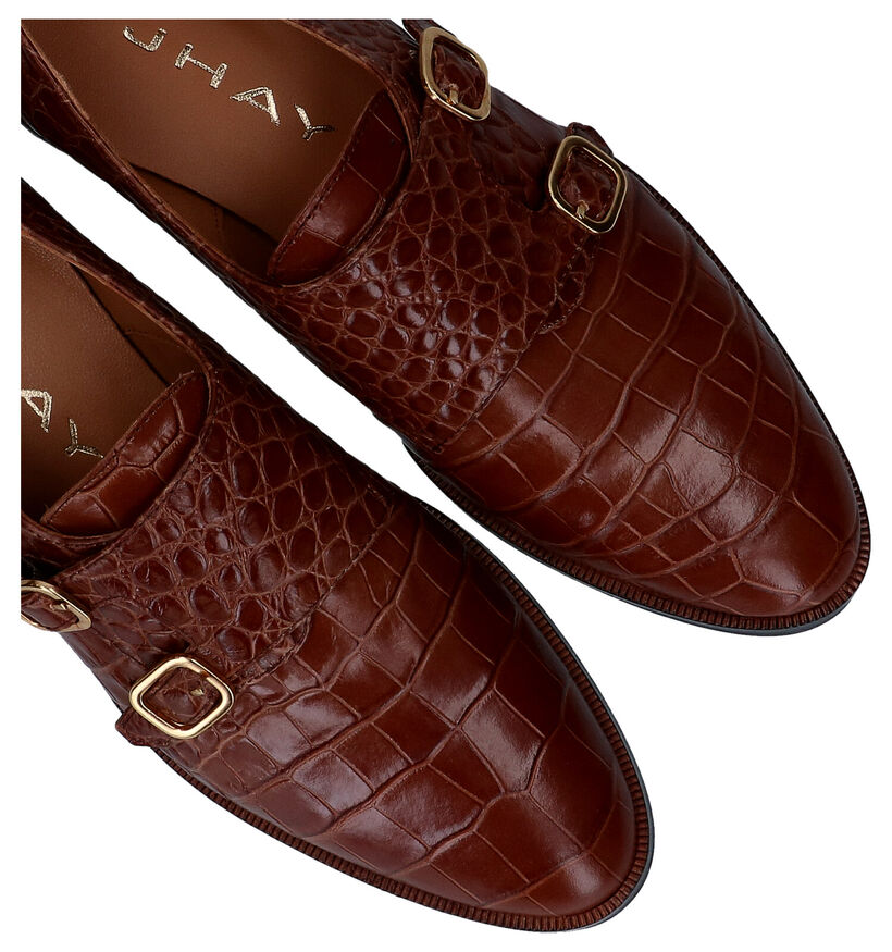 JHay Loafers en Cognac en cuir (281746)