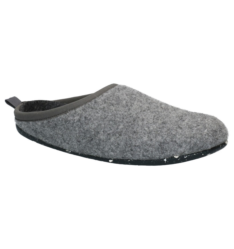 Camper Beige Pantoffels in wol (282114)