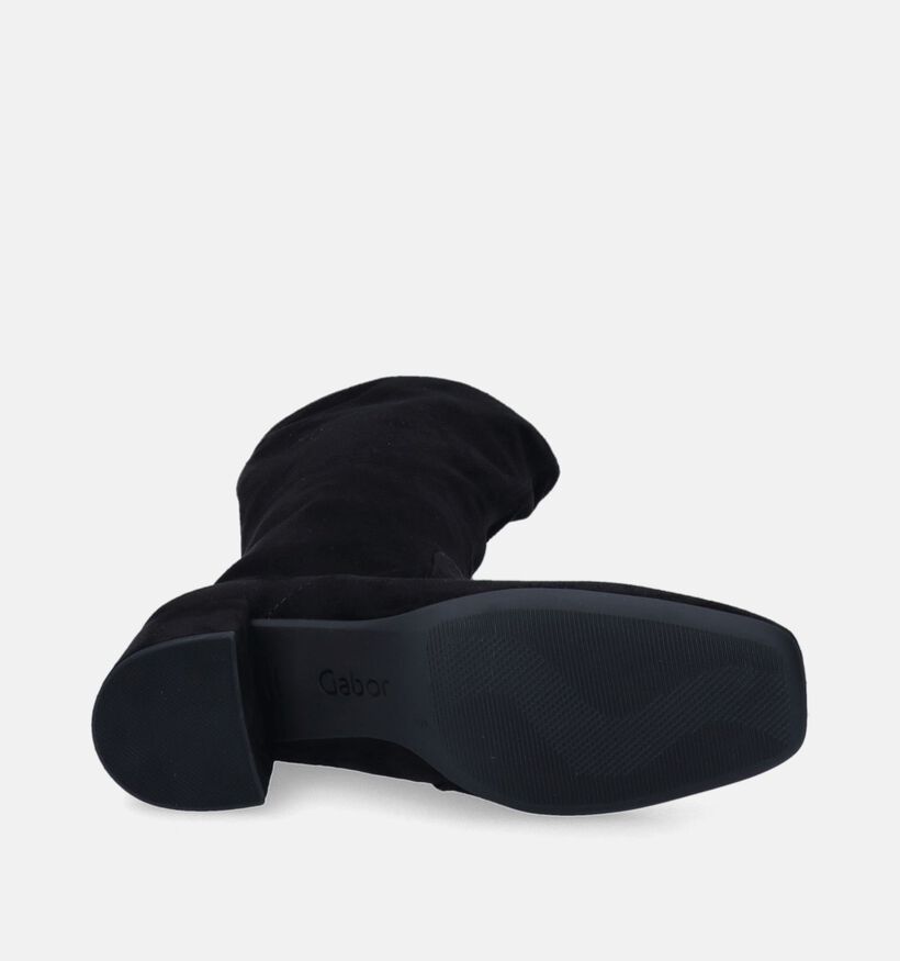 Gabor Zwarte Stretch laarzen voor dames (347042)