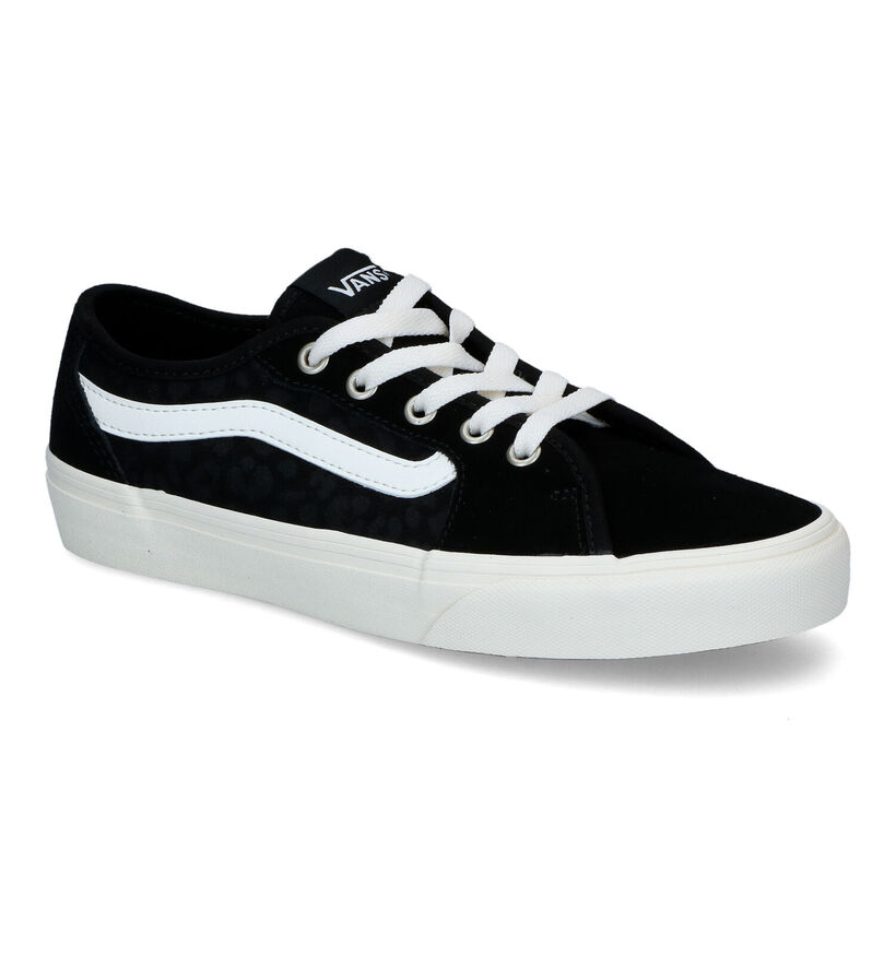 Vans Filmore Decon Baskets de skate en Noir pour femmes (328042)