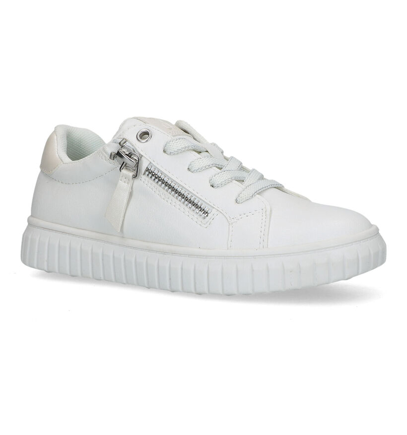 Milo & Mila Witte Sneakers voor meisjes (322241)