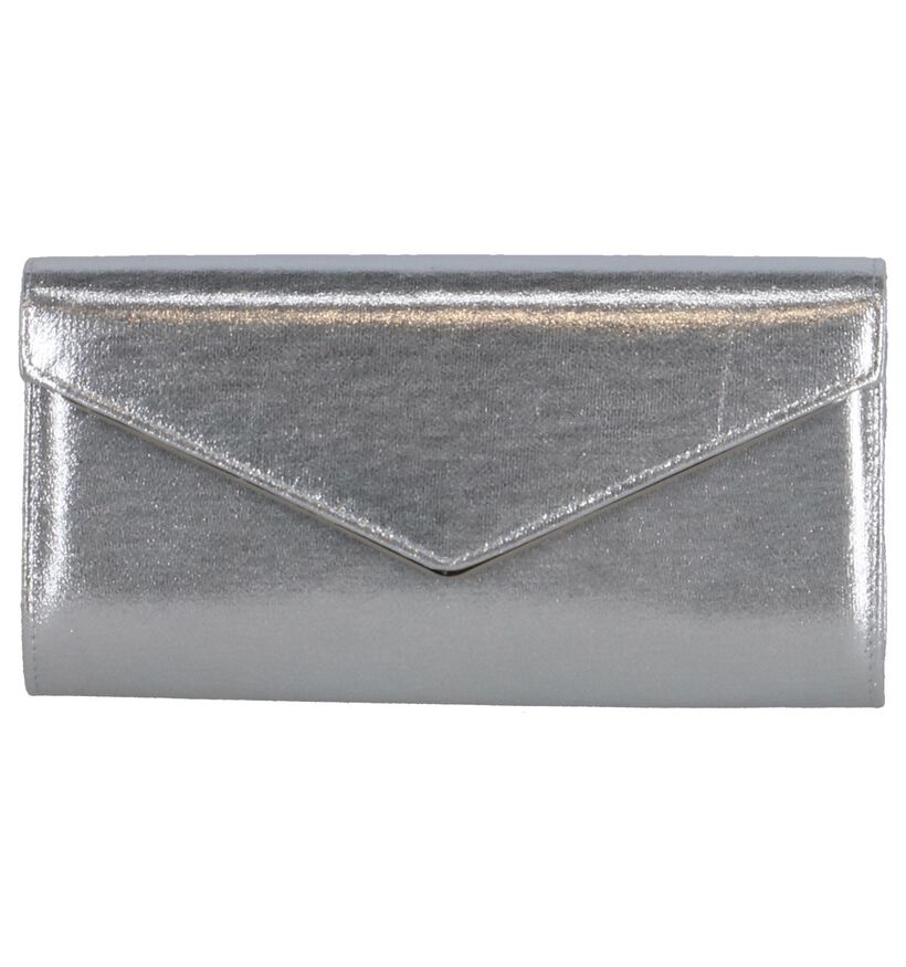 Zilveren Clutch Lotus Nina in stof (244404)