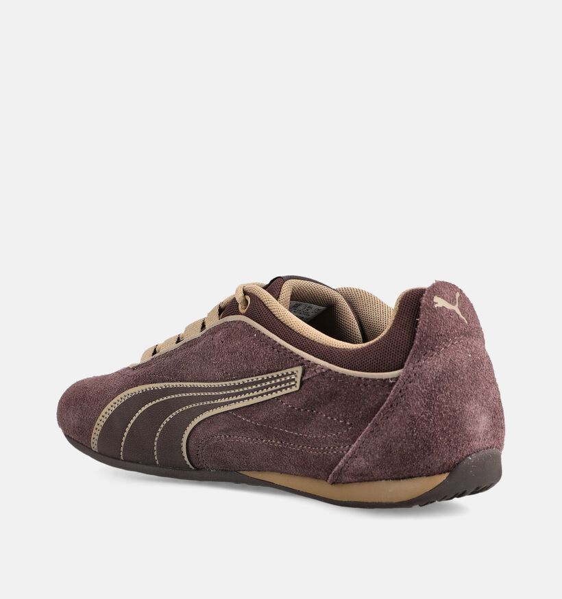 Puma Catch Soleil SD Baskets sportives en Brun fonc&eacute; pour femmes (375512) - pour semelles orthop&eacute;diques