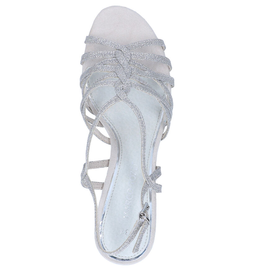 Marco Tozzi Zwarte Sandalen in stof (270693)
