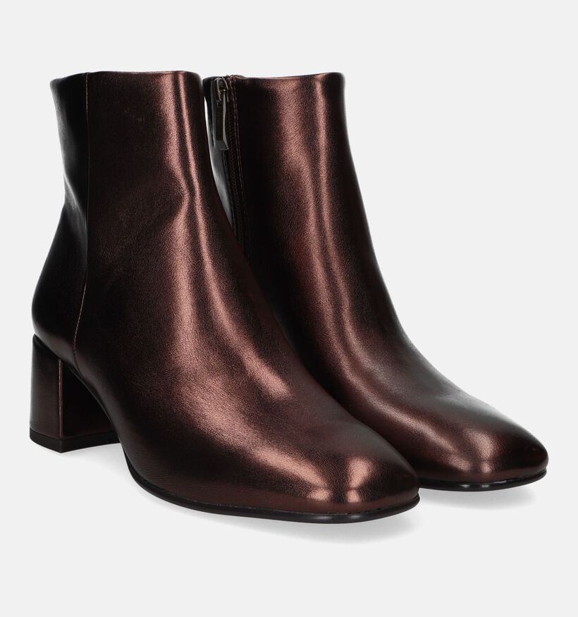 Tamaris Bottines à talons en Bronze pour femmes (333058)