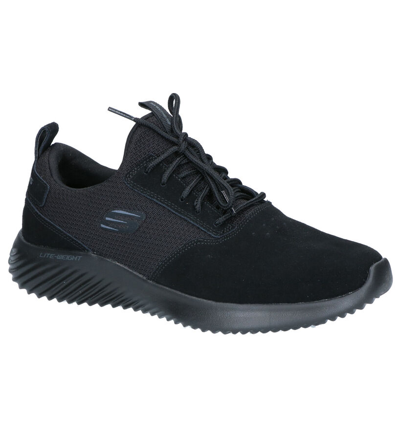 Skechers Bounder Bruine Sneakers in daim (262781)